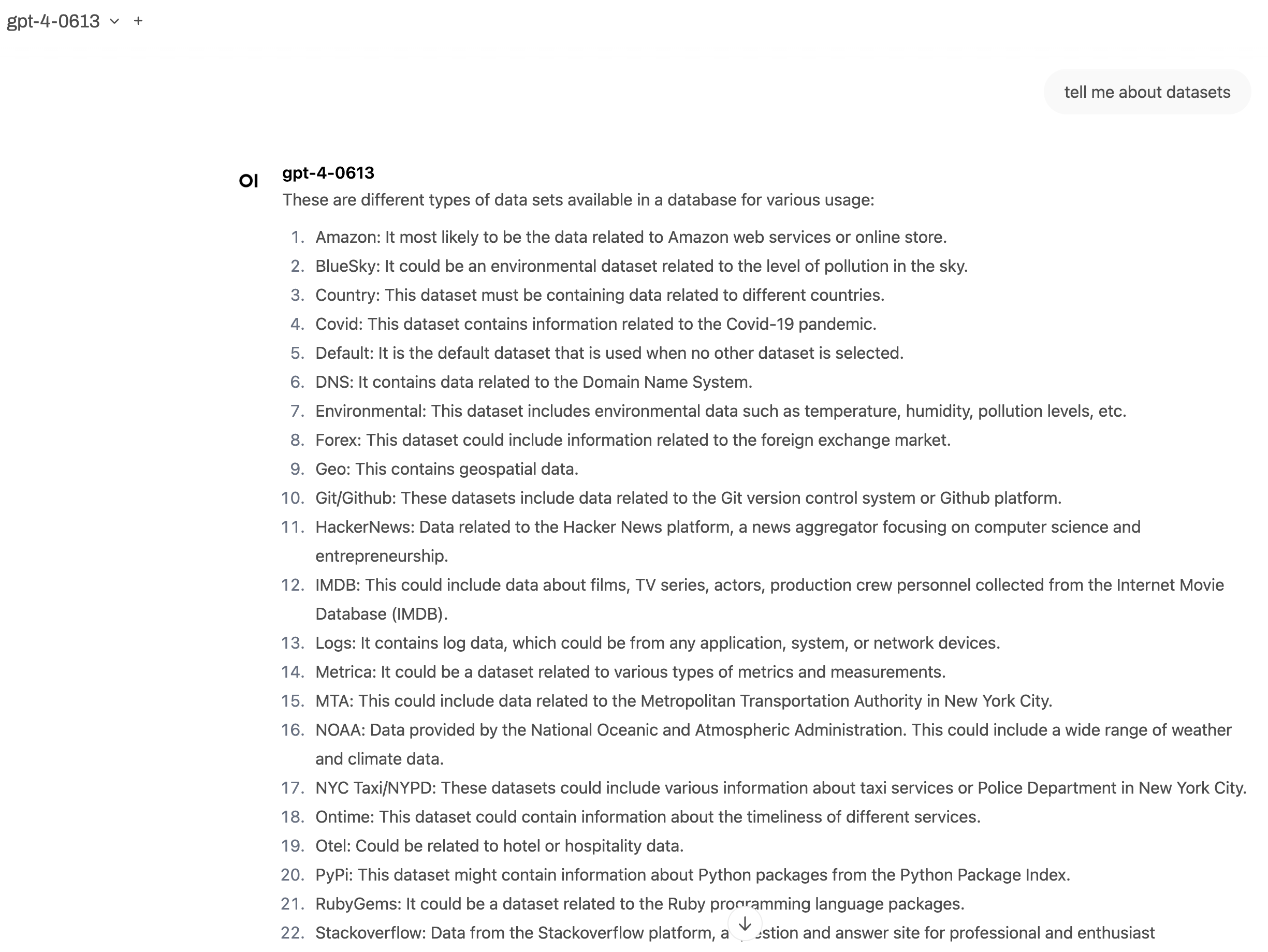 Open WebUI - Общение с ClickHouse MCP Server